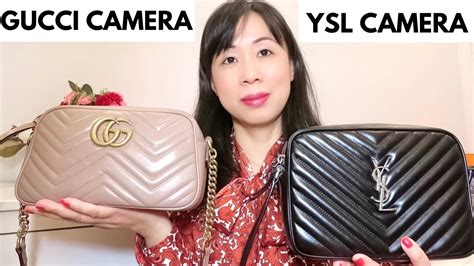 gucci or ysl camera bag|ysl vs gucci bag.